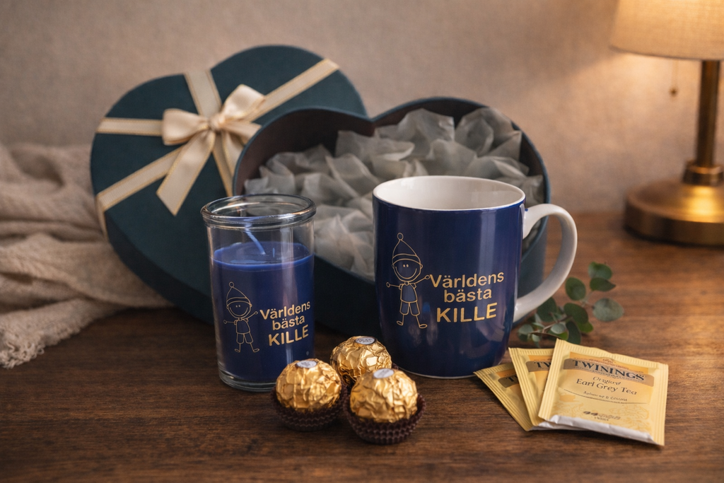 Presentbox "Världens bästa KILLE"
