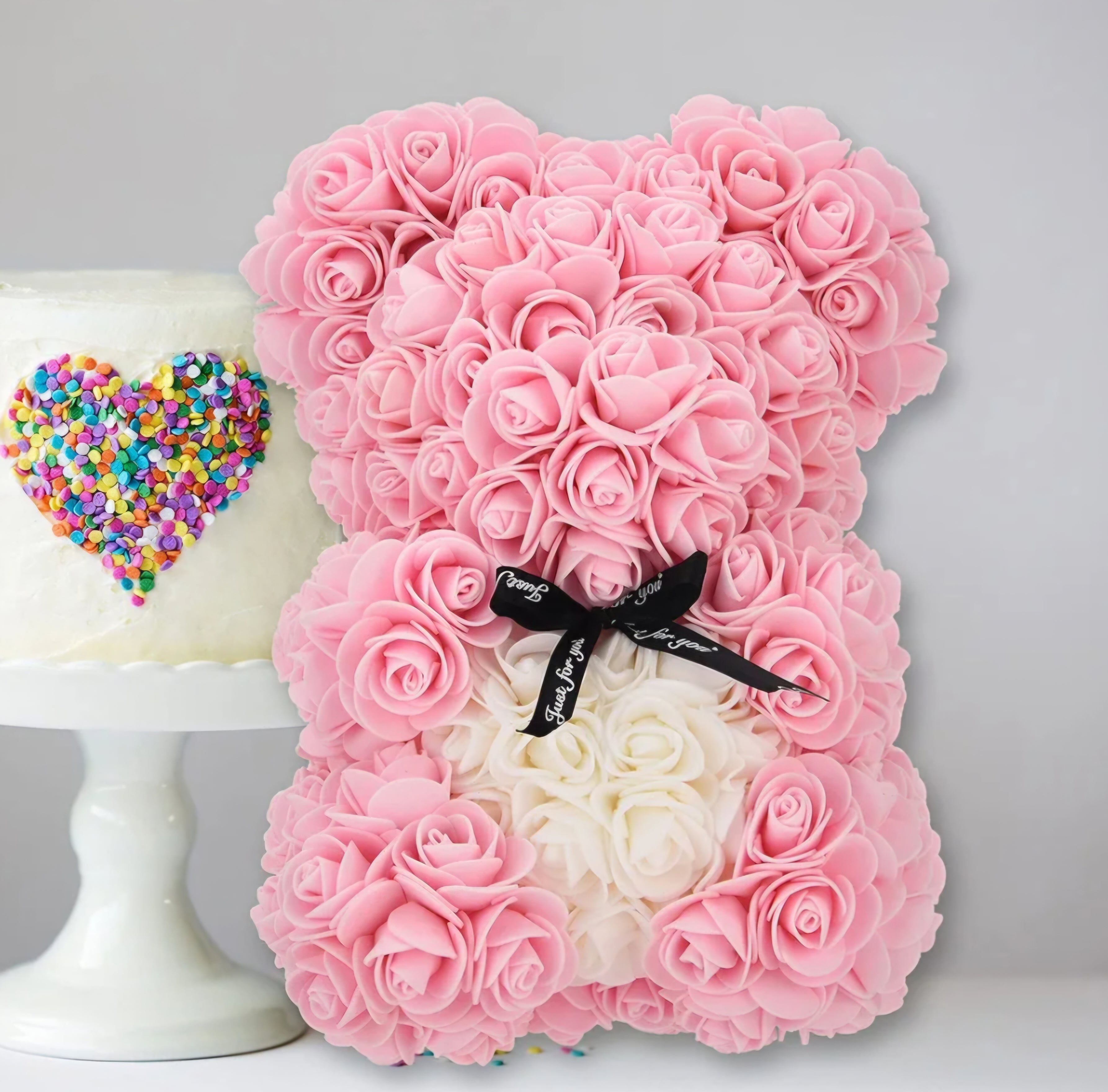 Rose Teddy Bear 25